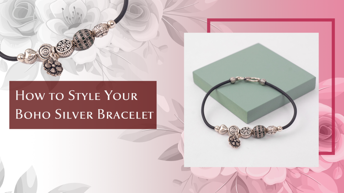 Boho Silver Bracelets styling